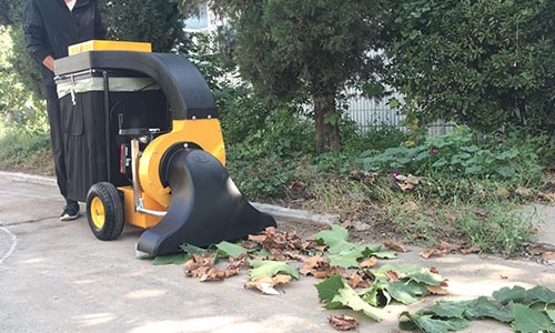 手推式吸葉機,園區落葉收集好幫手