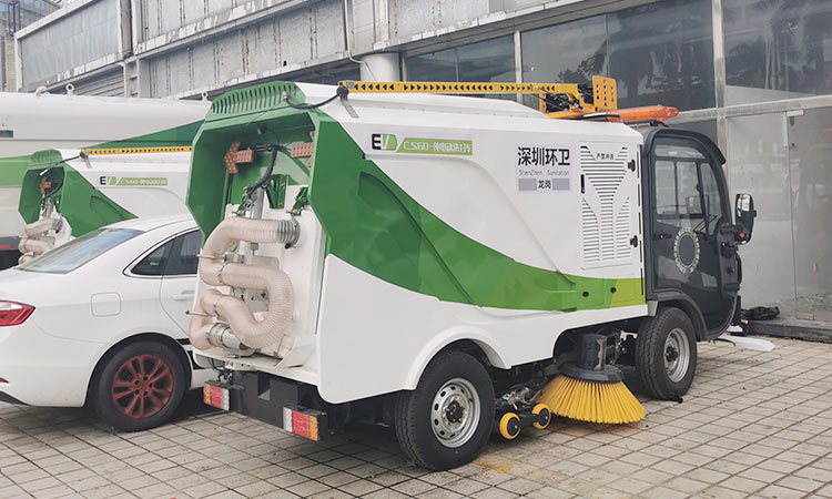 道路洗掃車 馬路洗掃車