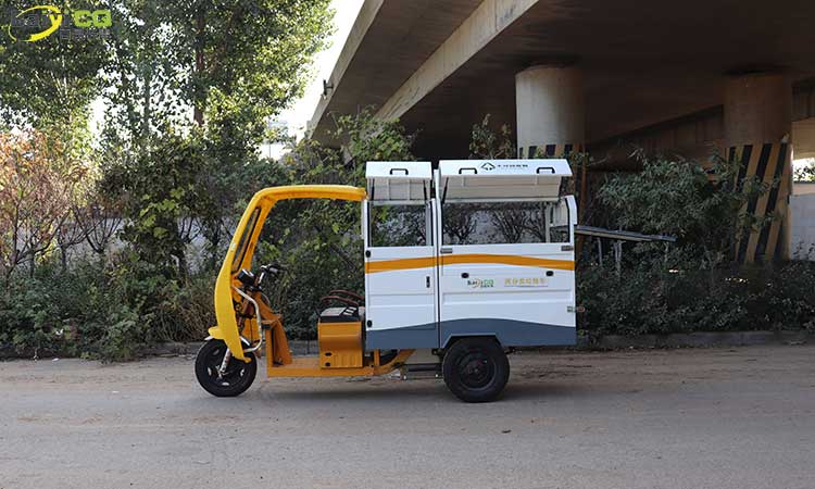 純電動(dòng)三輪垃圾清運(yùn)車(chē)