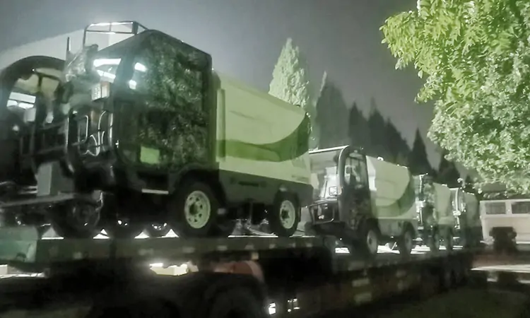 小型四輪高壓清洗車 小型四輪高壓清洗車