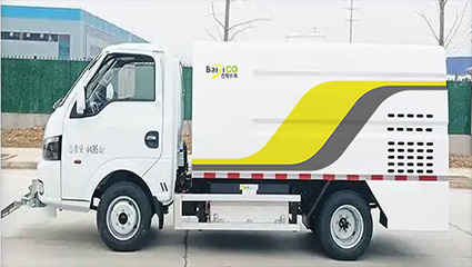 純電動路面養護車BY-C4500操作環境