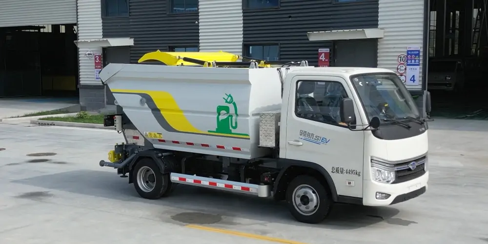 新能源后裝式垃圾車，純電動垃圾車，電動垃圾車，小型垃圾車